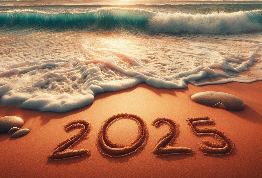 Écrit en 2025 pour des voeux pour un avenir meilleur